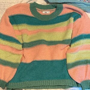 TALULAH Colorful Striped Sweater